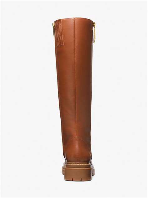 michael kors regan leather boot|Michael Kors ankle boots women.